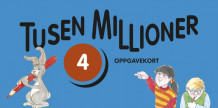 Tusen millioner 4 Oppgavekort av Anne-Lise Gjerdrum (Pakke)