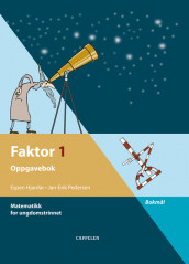 Faktor 1 Oppgavebok av Jan-Erik Pedersen (Innbundet)