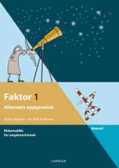Faktor 1 Alternativ oppgavebok av Jan-Erik Pedersen (Heftet)