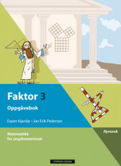 Faktor 3 Oppgåvebok av Jan-Erik Pedersen (Innbundet)