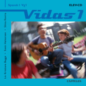 Vidas 1. Spansk for Vg1. Elev-CD av Liv K. Bugge (Lydbok-CD)