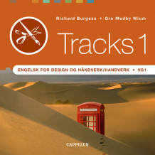 Tracks 1 Engelsk for design og håndverk / handverk Vg1 Lærer-CD av Richard Burgess (Lydbok-CD)