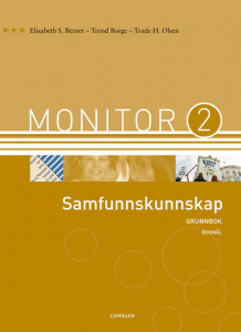 Monitor 2 Samfunnskunnskap Grunnbok av Elisabeth S Berner (Innbundet)