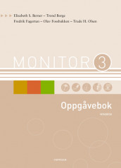 Monitor 3 Oppgåvebok av Elisabeth S Berner (Heftet)