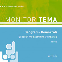Monitor Tema Geografi - Demokrati CD av Magnus Henrik Sandberg (Lydbok-CD)