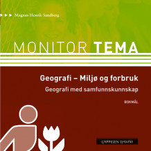 Monitor Tema Geografi - Miljø og forbruk CD av Magnus Henrik Sandberg (Lydbok-CD)