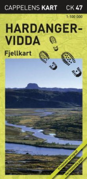 Hardangervidda (Kart, falset)
