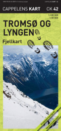Omslag - Tromsø og Lyngen fjellkart (CK 42)