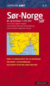 Sør-Norge sør (Kart, falset)