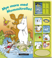 Mye moro med Mummitrollet - bok med lydpanel av Paula Hihnala (Kartonert)