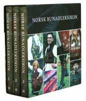 Norsk bunadleksikon - I til III av Bjørn Sverre Hol Haugen (Pakke)