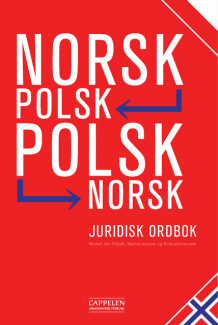 Norsk-polsk polsk-norsk juridisk ordbok av Michal Jan Filipek, Maciej Iwanow og Romuald Iwanow (Heftet)