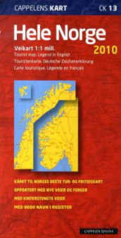 Hele Norge 2010 (Kart, falset)