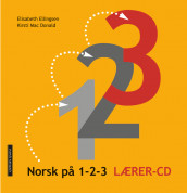 Norsk på 1-2-3 Lærer-cd av Elisabeth Ellingsen (Pakke)