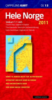 Hele Norge 2011 (Kart, falset)