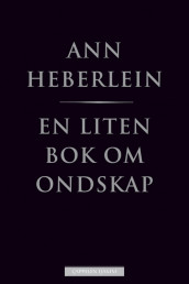 En liten bok om ondskap av Ann Heberlein (Innbundet)