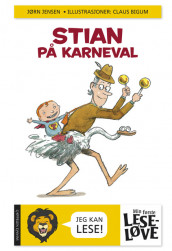 Min første leseløve - Stian på karneval av Jørn Jensen (Innbundet)