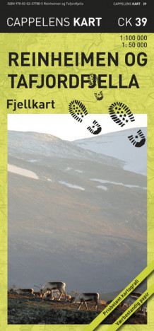 Reinheimen og Tafjordfjella fjellkart (CK 39) (Kart, falset)