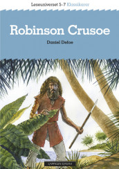 Leseuniverset 5-7 Klassikarar: Robinson Crusoe av Daniel Defoe (Heftet)