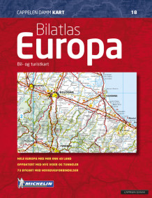 Europa bilatlas (CK 18) av Michelin (Spiral)