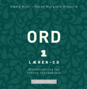 Ord 1. Lærer-CD (2014) av Vigdis Rosvold Alver (Lydbok-CD)
