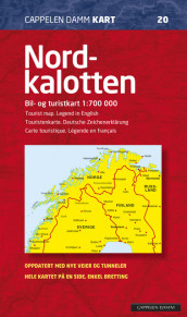 Nordkalotten (CK 20) av Norstedts Kartcentrum (Kart, falset)