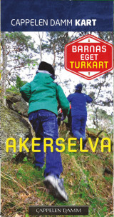 Omslag - Akerselva. Barnas eget turkart nr 1.