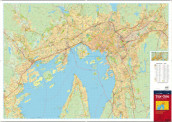 Stor-Oslo veggkart (CK 60) (Kart, plano)