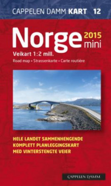 Norge mini 2015 (Kart, falset)