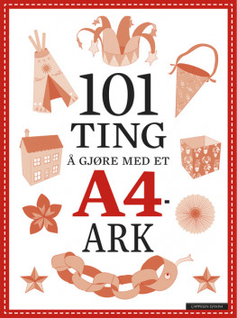Omslag - 101 ting å gjøre med et A4-ark