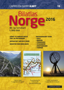 Bilatlas Norge 2016 (Spiral)