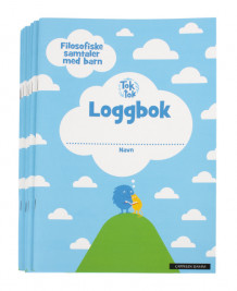 Toktok Filosofiske samtaler med barn Loggbok (8 stk) av Beate Børresen (Heftet)