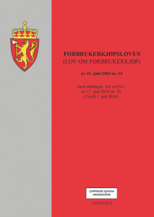 Forbrukerkjøpsloven (lov om forbrukerkjøp) (Heftet)