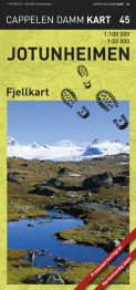 Omslag - Jotunheimen fjellkart (CK 45)