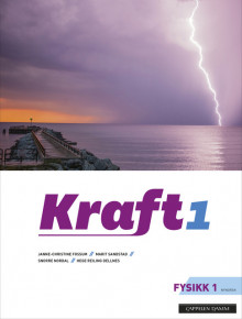 Kraft Fysikk 1 Lærebok (2018) av Janne-Christine Fossum, Marit Sandstad, Snorre Nordal og Hege Reiling Dellnes (Heftet)