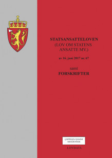 Statsansatteloven (lov om statens ansatte mv.) m/forskrifter (Heftet)