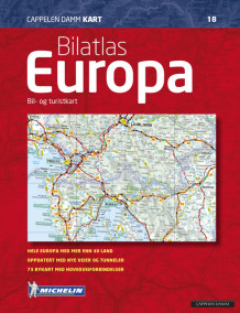 Europa bilatlas (CK 18) av Michelin (Spiral)