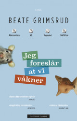 Omslag - Jeg foreslår at vi våkner
