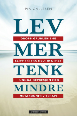 Omslag - Lev mer tenk mindre