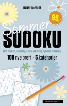Sommer-sudoku av Hanne McBride (Heftet)