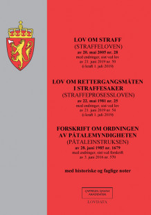 Straffeloven, straffeprosessloven og påtaleinstruksen (samleutgave) (Spiral)
