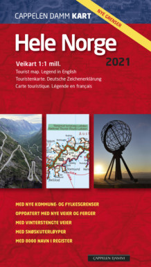 Hele Norge 2020 CK 13 - falset (Kart, falset)