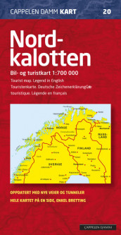 Nordkalotten (CK 20) av Norstedts Kartcentrum (Kart, falset)