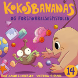 Omslag - Kokosbananas og forstørrelsespistolen