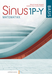 Sinus 1P-Y Basis (LK20) av Einar Gustafsson, Robin Bjørnetun Jacobsen, Tore Oldervoll, Egil Reidar Osnes og Otto Svorstøl (Heftet)