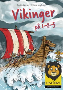 Leseløve - Vikinger på 1-2-3 av Cecilie Winger (Innbundet)