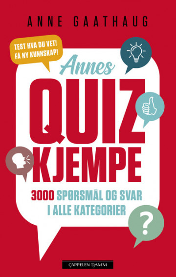 Annes Quizkjempe av Anne Gaathaug (Fleksibind) | Bestselgerklubben