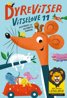 Min første leseløve - Vitseløve 11 Dyrevitser (Ebok)