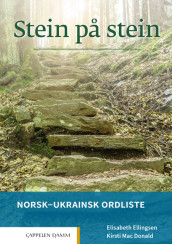 Stein på stein Norsk-ukrainsk ordliste (2021) av Elisabeth Ellingsen og Kirsti Mac Donald (Heftet)