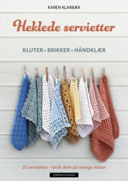 Omslag - Heklede servietter